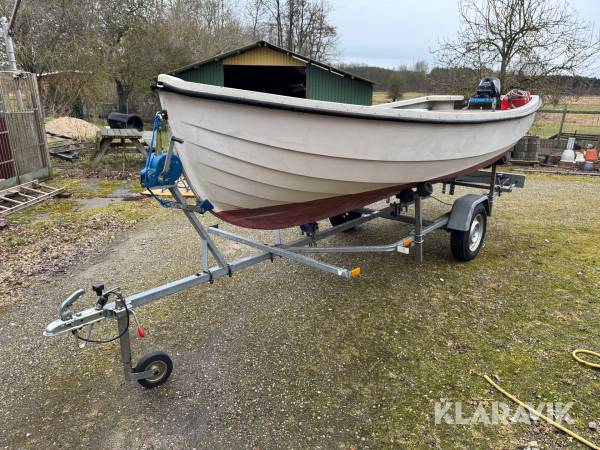 Rudkøbing jolle og bådtrailer Niewiadow BS750, N2B1