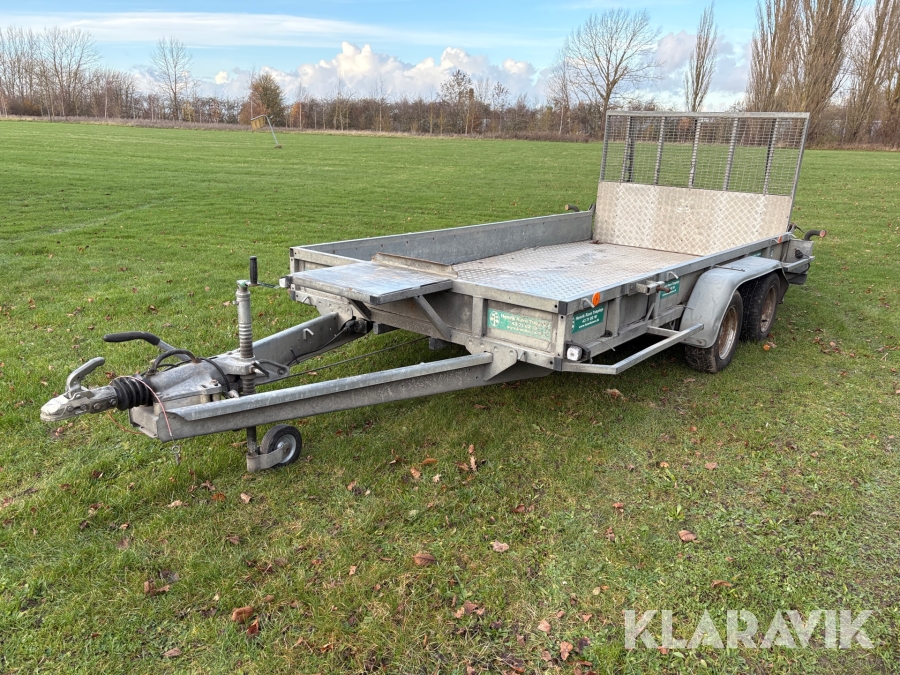 Maskintrailer Ifor Williams GP 126 GM