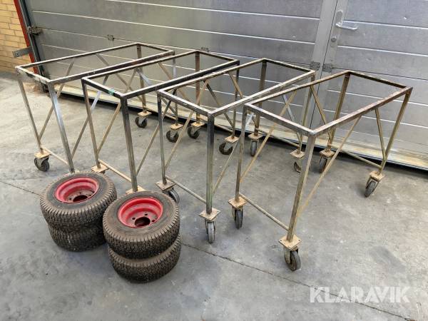 Vogne og hjul blandet lot