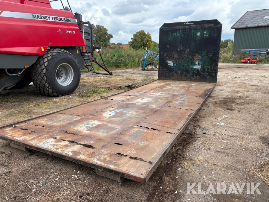 Halmlad / ballevognslad 7.4 m