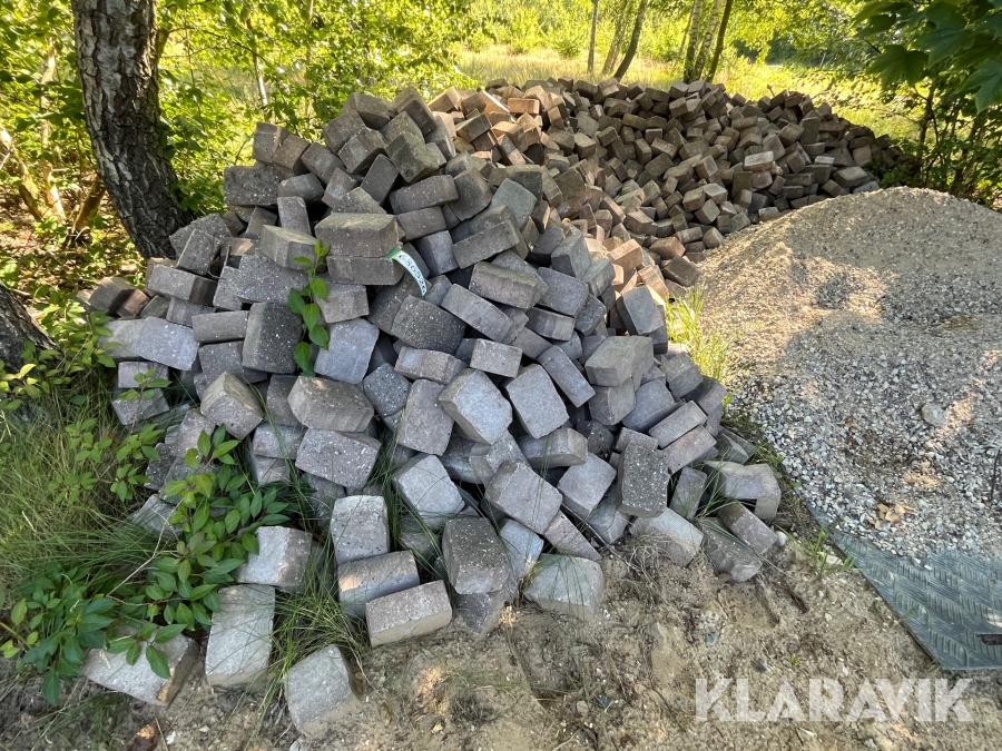 Belægningssten 150-180 kvm