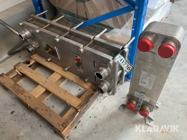 Varmevekslere APV/Danfoss XB59M-1-60/H17 2 styk
