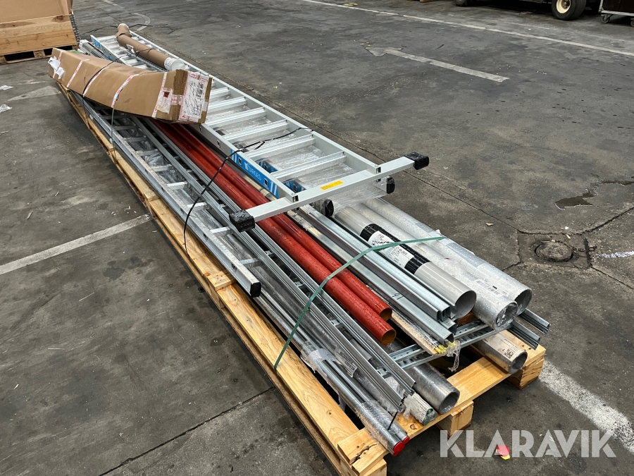 Lot - rør, stiger og øvrigt