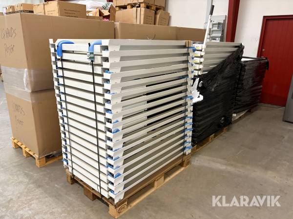 Udtrækshylder AL-vac - 46 styk