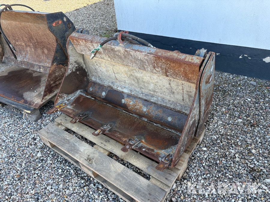 4i1 skovl Weidemann 1200 mm med tænder