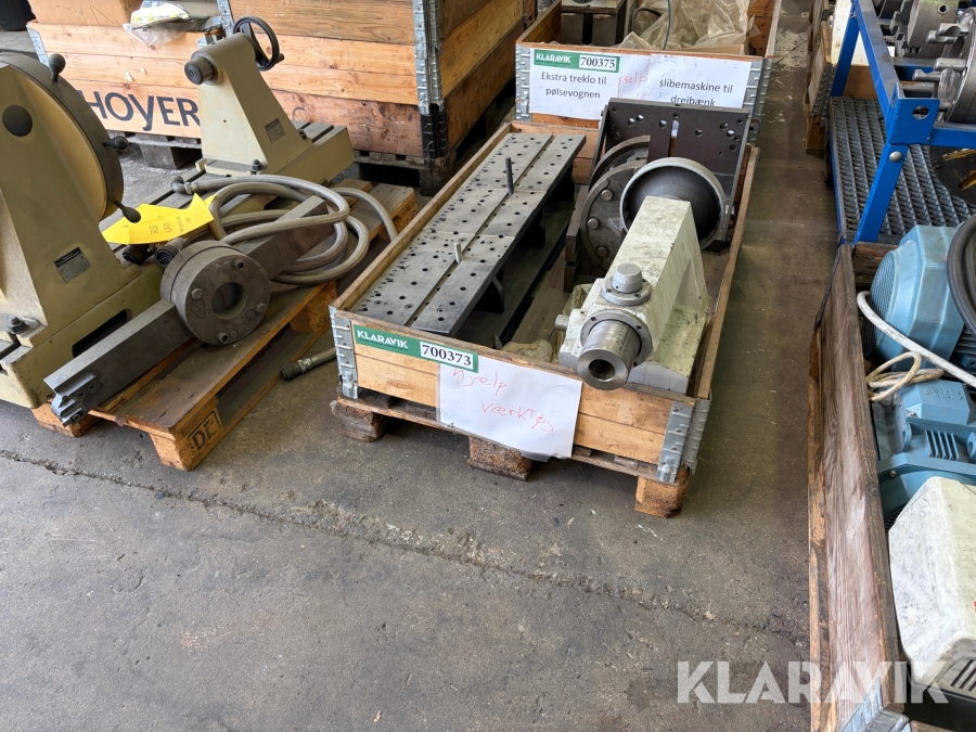 Udstyr til dreje/fræsebænk