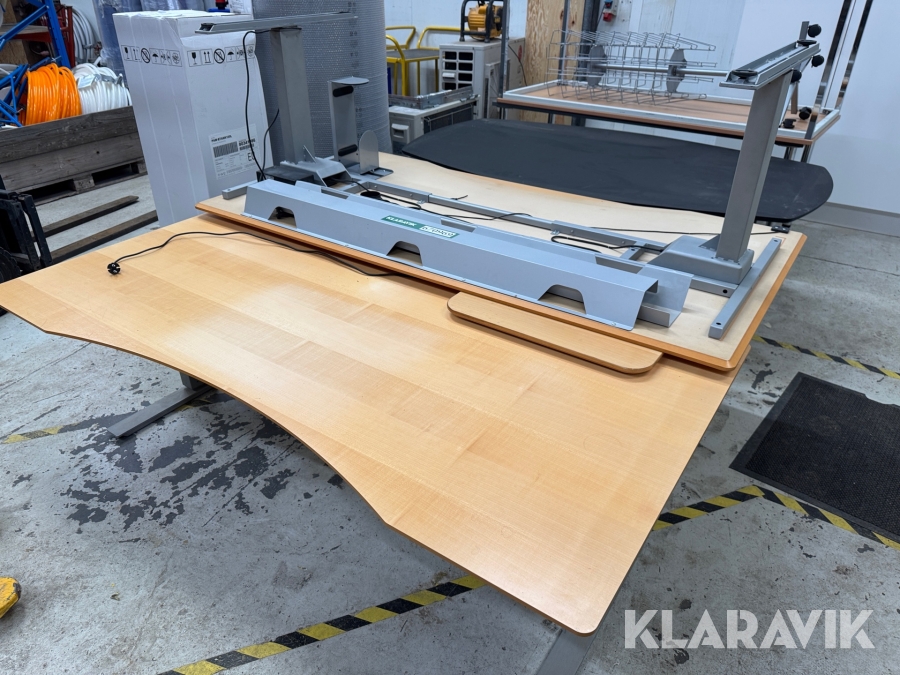 Hæve-sinkebord 3 styks