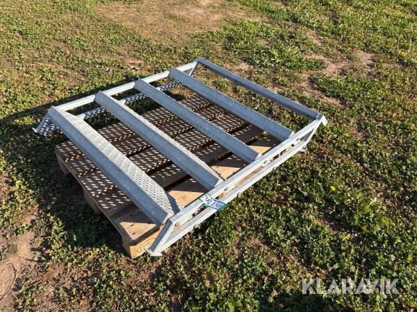 Trappe galvaniseret stål.