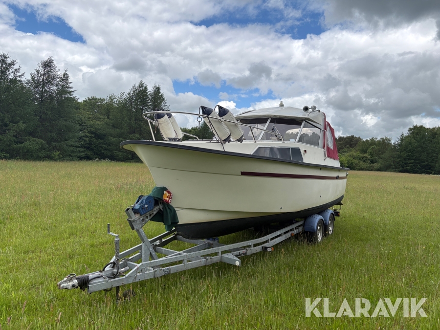 Båd Bonum 700 med trailer