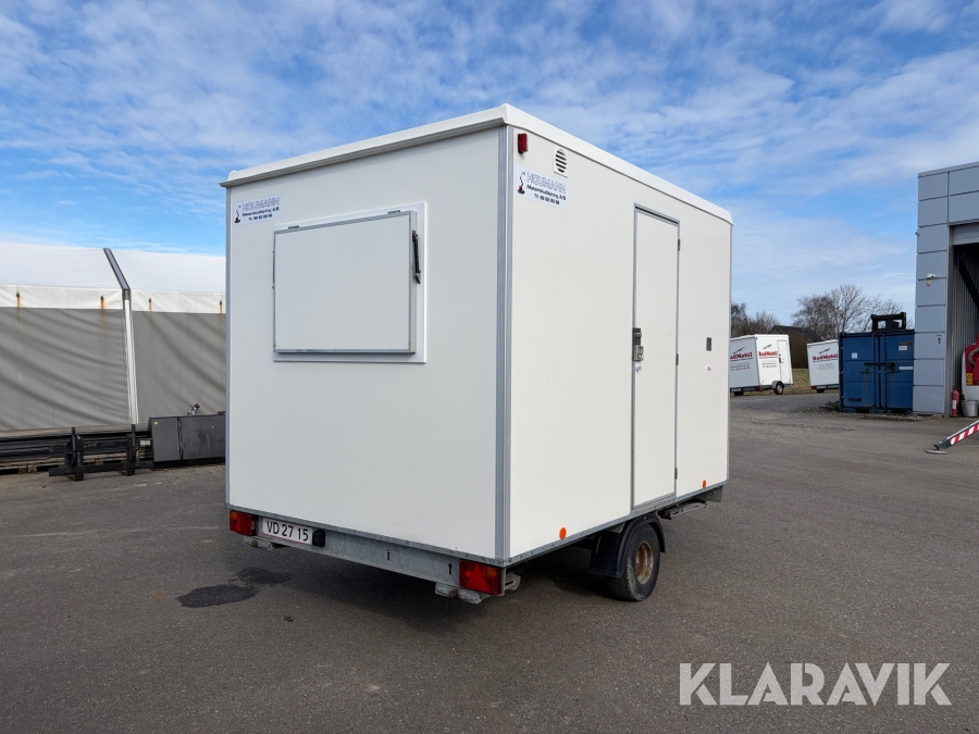 Mandskabsvogn Scanvogn med toilet