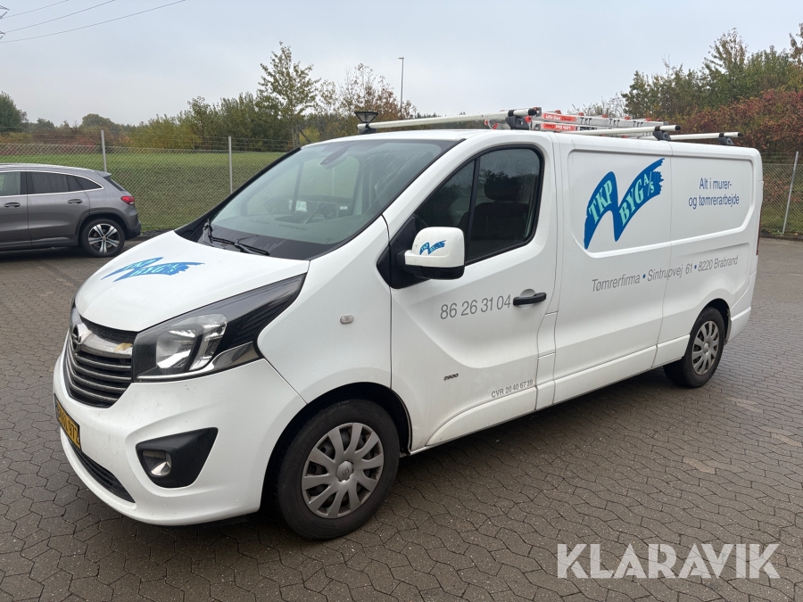Kassevogn Opel Vivaro 1,6 CDTI