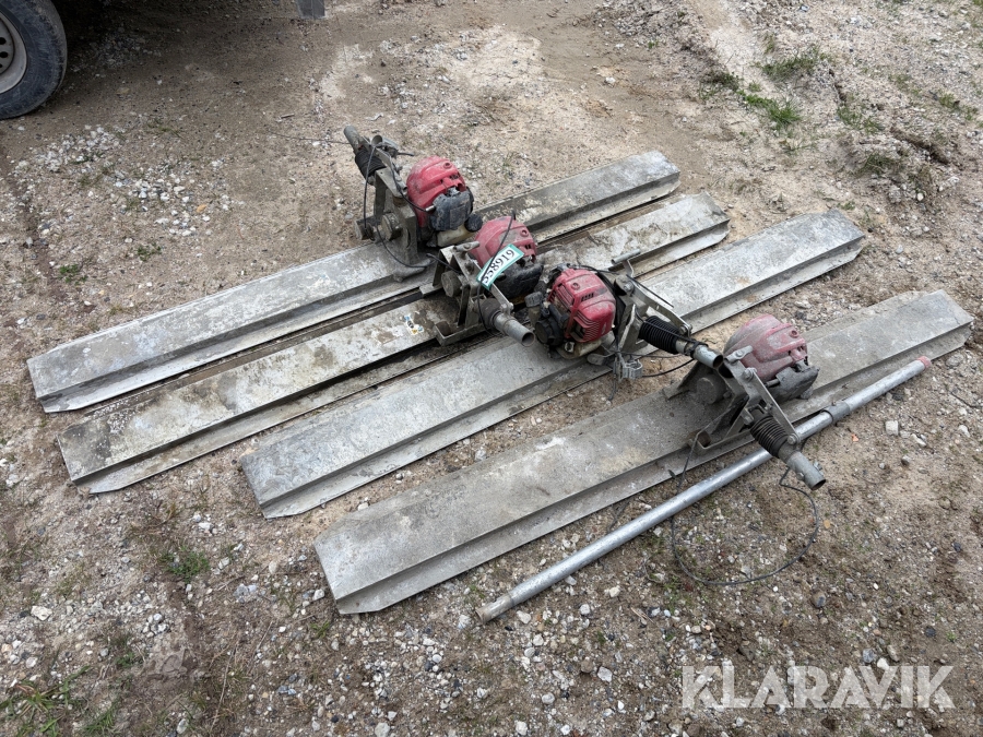 Planafrettere 4 styk