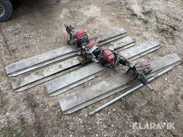 Planafrettere 4 styk