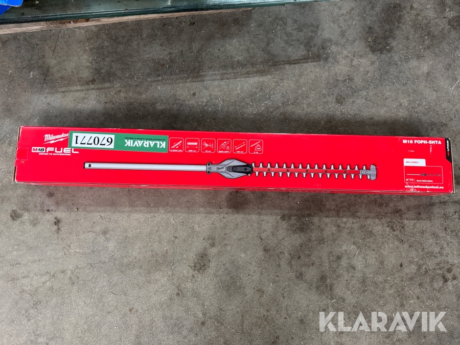 Hækkeklipper-blad Milwaukee M18 Fuel