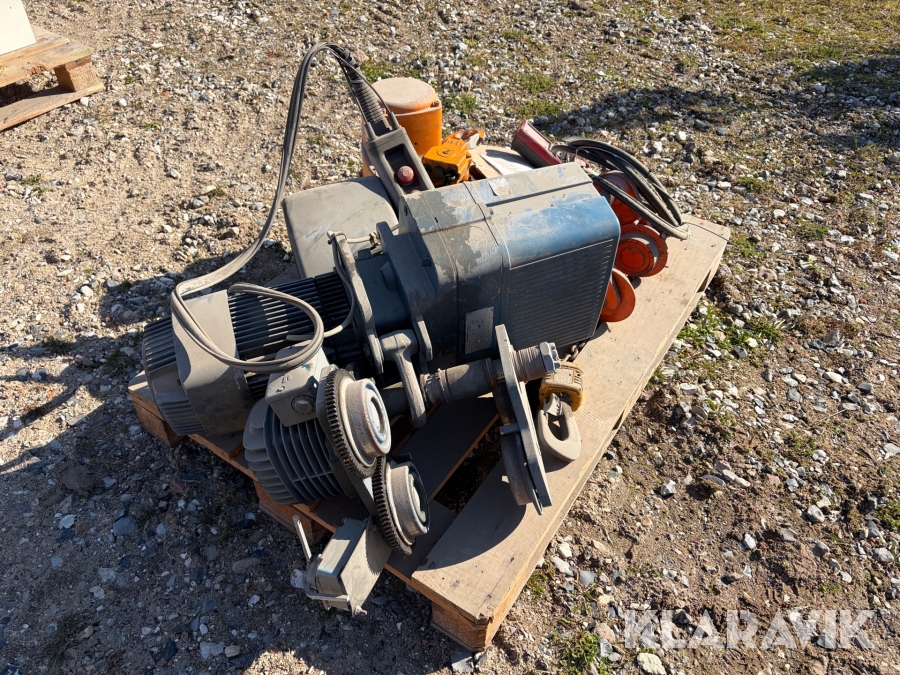 Kæde taljer 2 styk Demag