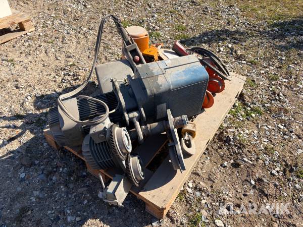 Kæde taljer 2 styk Demag