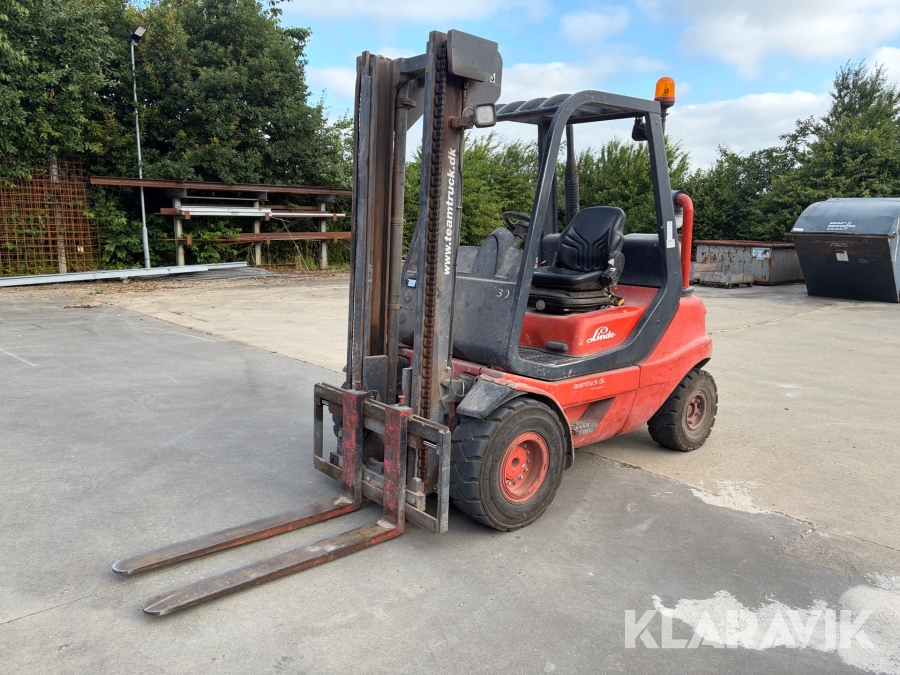 Gastruck Linde H30T-03 - 3 tons