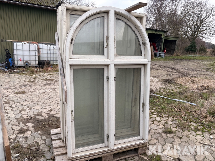 Vinduer dannebrog 2 lags 4styk