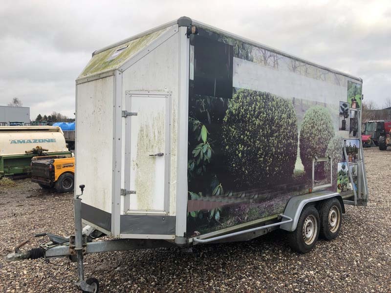 Lukket trailer/kassetrailer