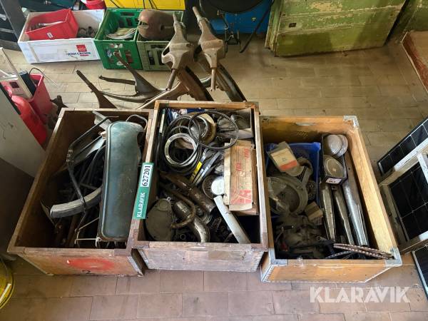 Diverse knallert reservedele