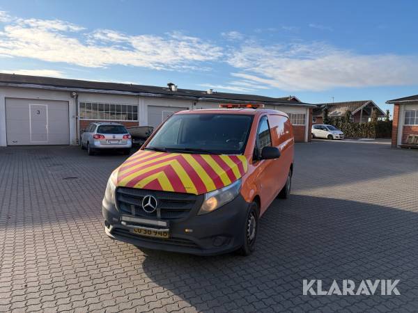 Varebil Mercedes-Benz Vito med automatgear- Følgebil
