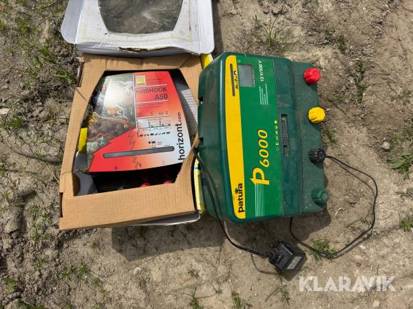 Hegns strømgiver Hotshock - Patura A50 - P6000 2 styks