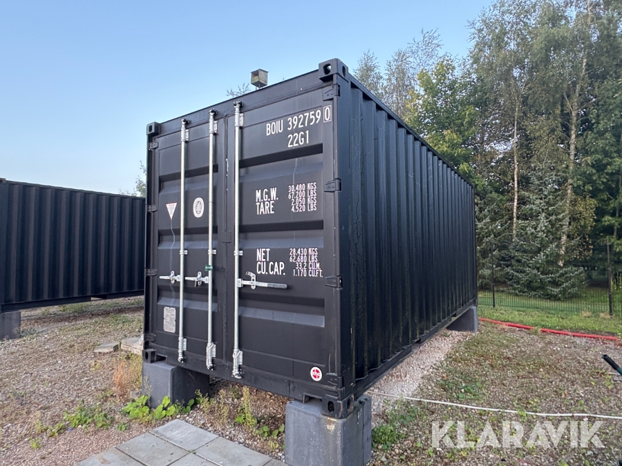 Anneks/kontor container CX22-2052/R isoleret