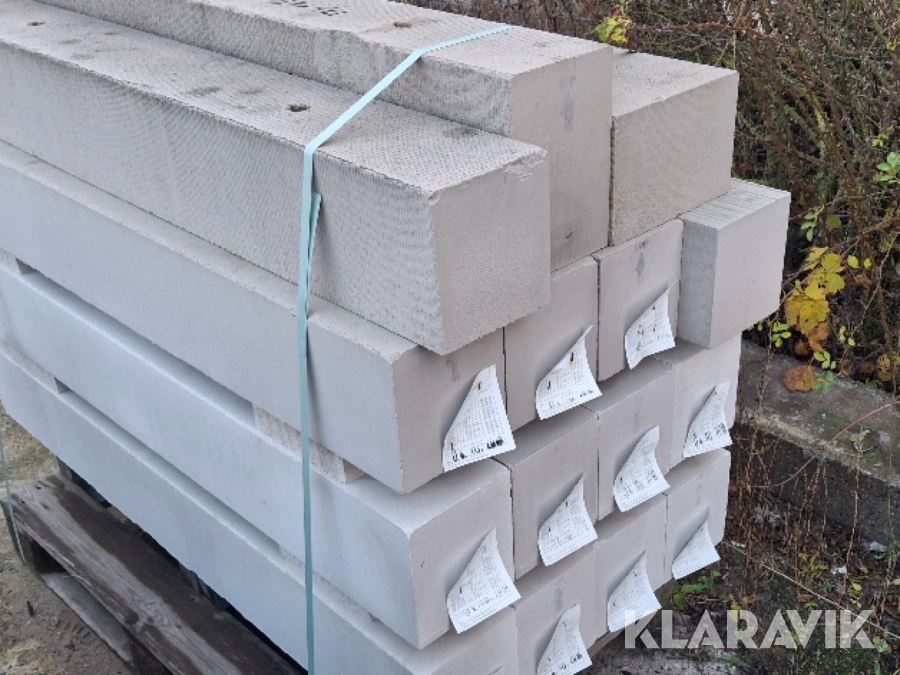 Gasbeton overlæggere - 12 styk