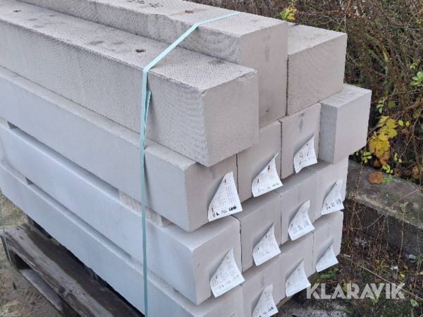 Gasbeton overlæggere - 12 styk