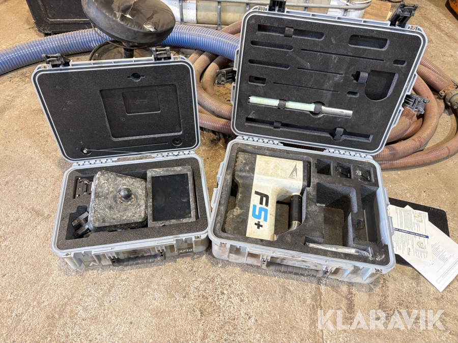 Søgesystem DCI DigiTrak F5+ med Aurora AF10 skærm og sonde