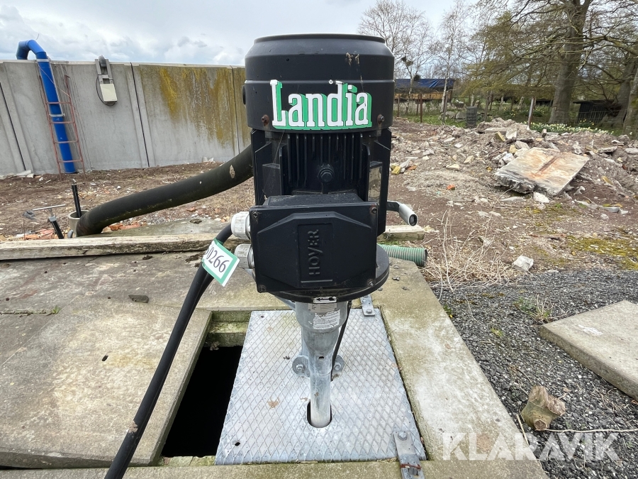 Gyllepumpe Landia MPG 4”/11