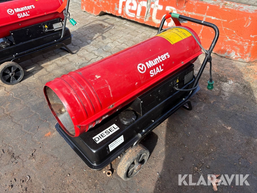 Varmekanon Munters Gry-D 28 WE