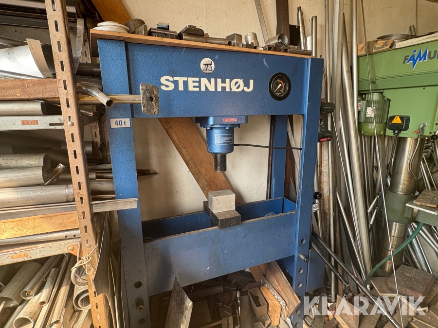 Hydraulik presse Stenhøj
