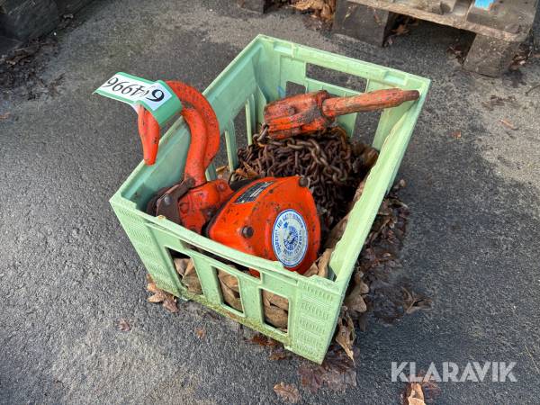 Kædetaljer Vojens Tovværk H3. 1T 2 styk