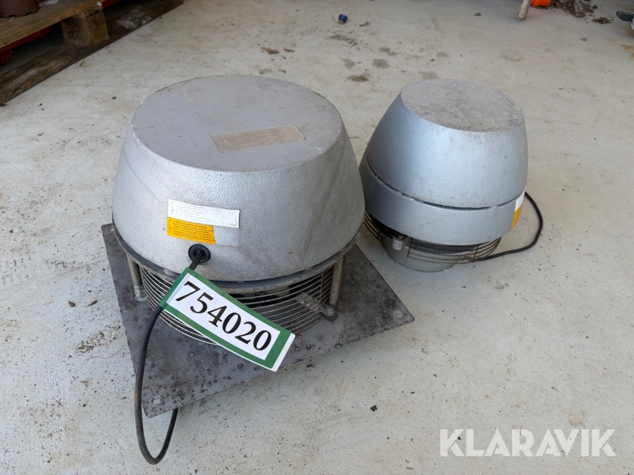 Tagventilator Exhausto - 2 styks