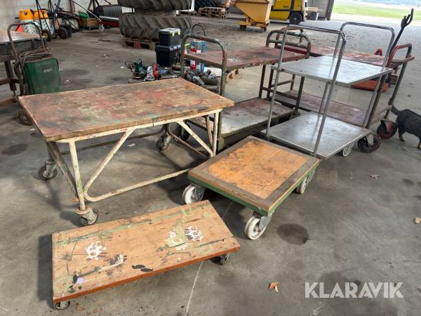 Rulleborde - 6 styks