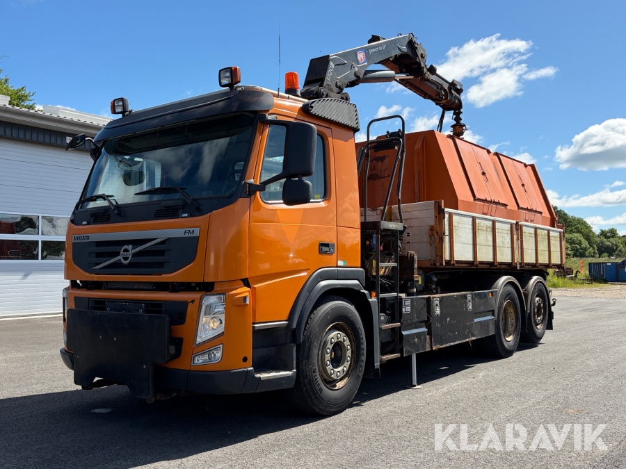 Lastbil med Kran Volvo FM 420 6x2