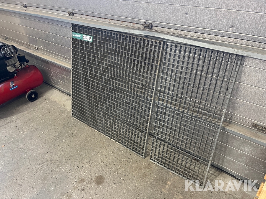 Elefantrist Galvaniseret stål 2 styk