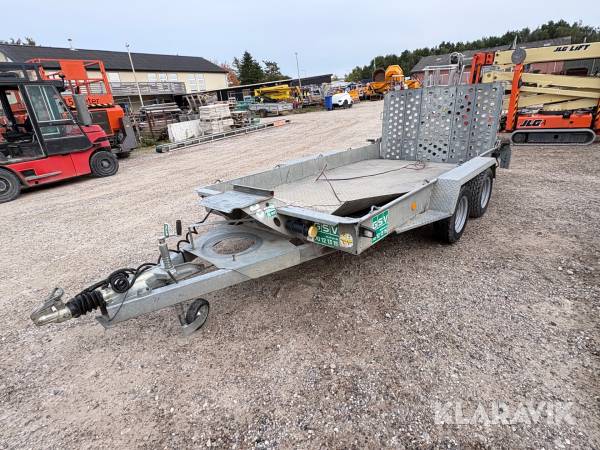 Maskintrailer Ifor williams GH 126BT