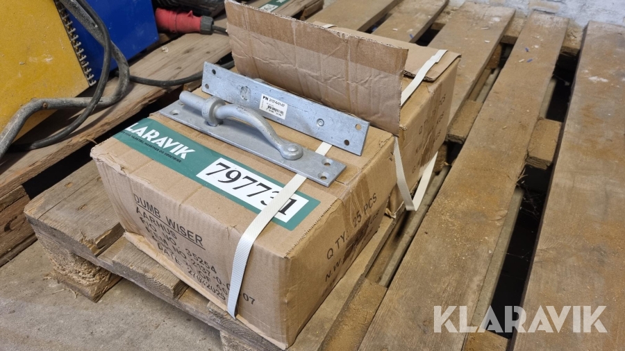 Pladestabel PN 16mm Varmforzinket - 48 styk
