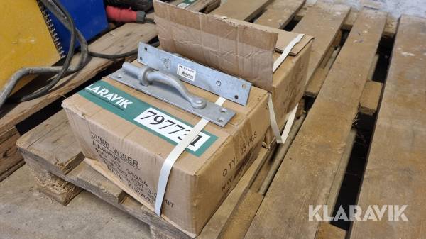 Pladestabel PN 16mm Varmforzinket - 48 styk