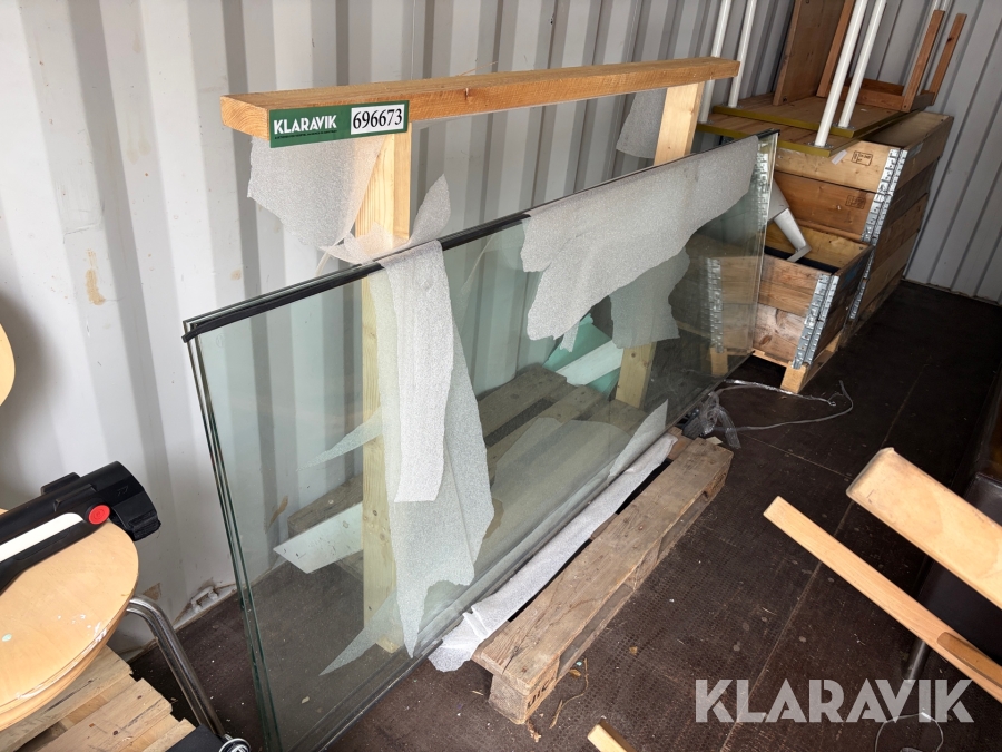 Hærdet glas 3 styk.