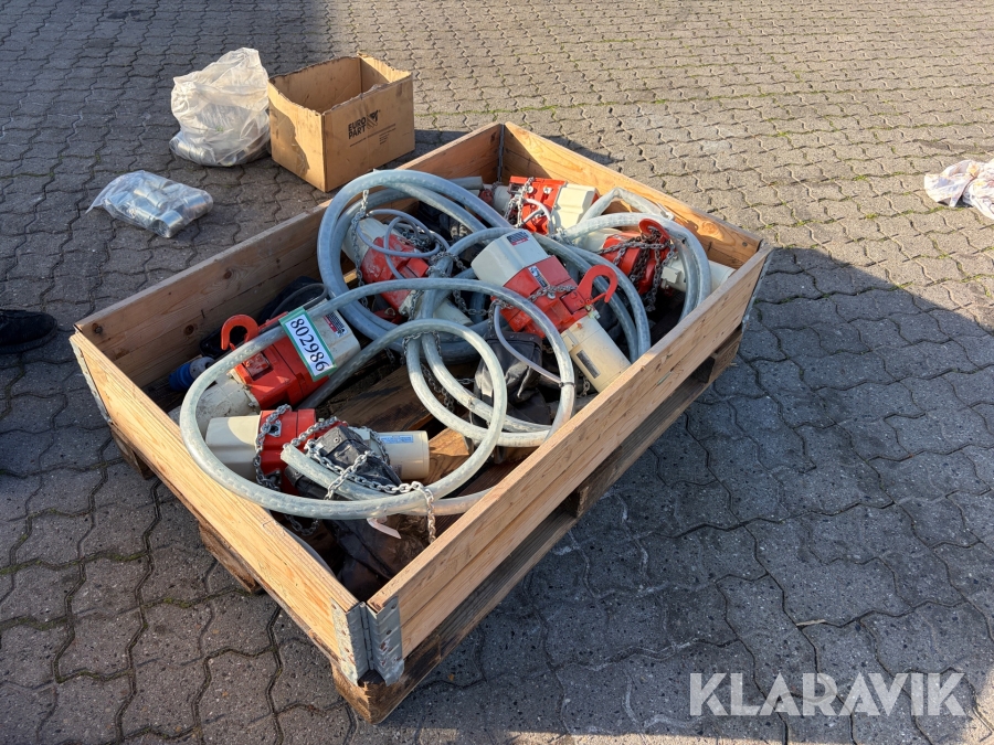 Kædetaljer elektrisk Kito ED06S 6 styk