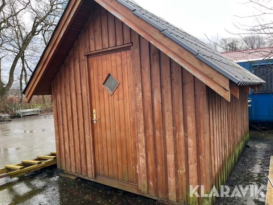 Hytte isoleret Træhytte 10,4 m2 