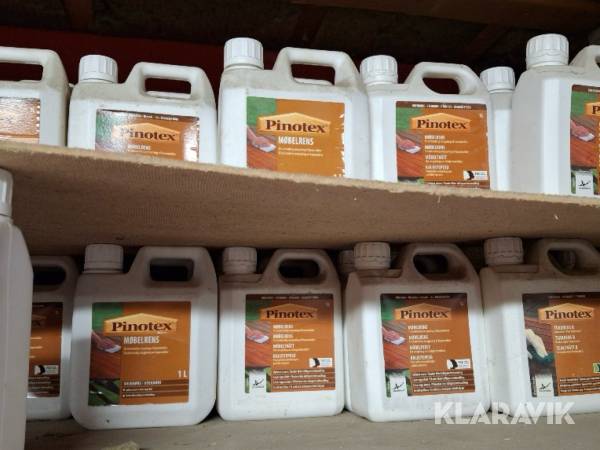 Møbelrens Pinotex - 100 styk (1 liter dunke)