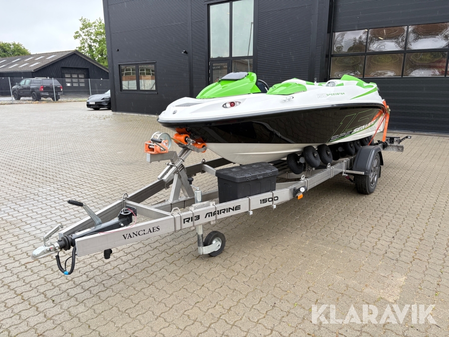 Speedbåd Seadoo Speedster 150 - Inklusiv bådtrailer