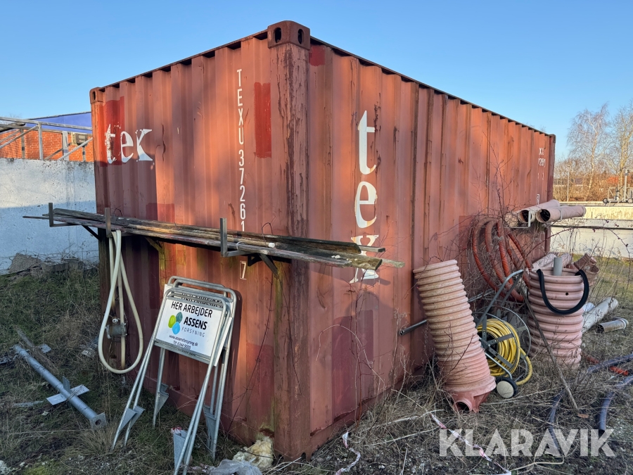 20” container Tex CHIC-20tex, Assens, Klaravik auktioner