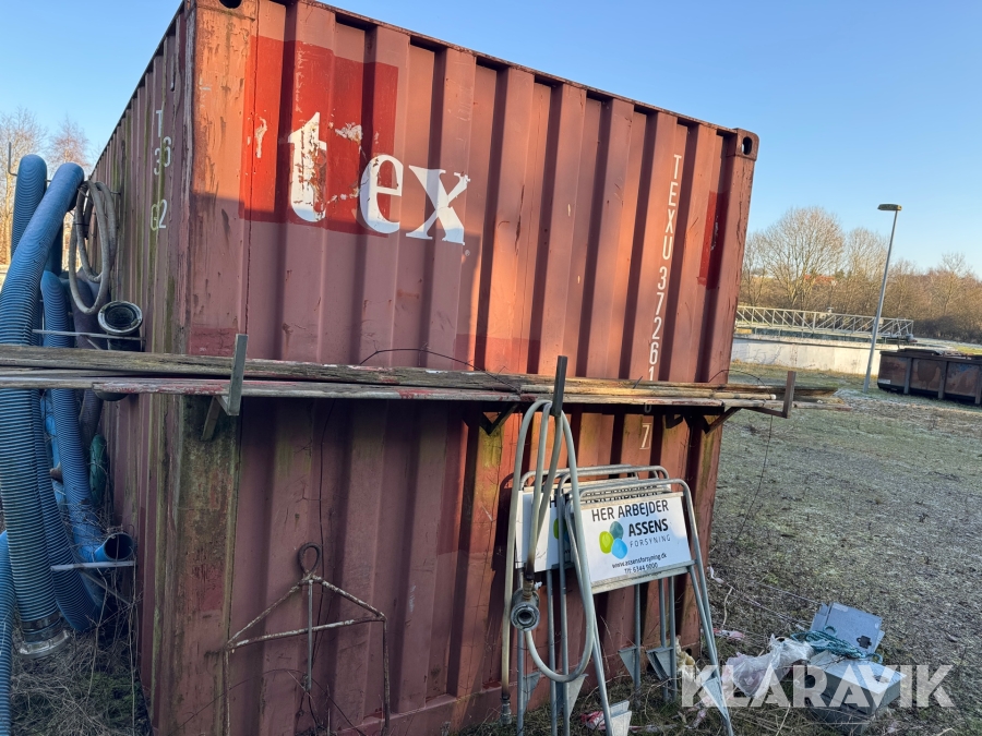 20” container Tex CHIC-20tex, Assens, Klaravik auktioner