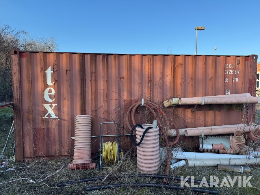 20” container Tex CHIC-20tex, Assens, Klaravik auktioner