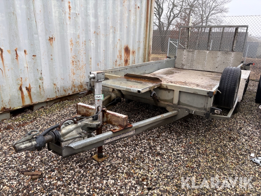 Maskintrailer Ifor williams GP 126-R